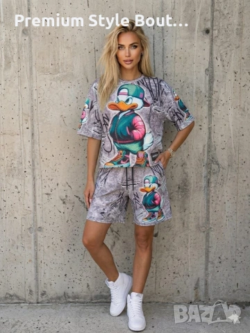 дамски летни екипи с анимации , снимка 6 - Спортни екипи - 54164703