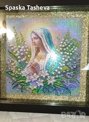Диамантена картина с рамка, снимка 2 - Картини - 49538757