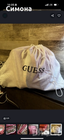 Дамска раница Guess, снимка 7 - Раници - 52548301