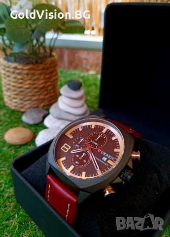 Мъжки часовник – CURREN – 8324 + ПОДАРЪК, снимка 2 - Мъжки - 53138980