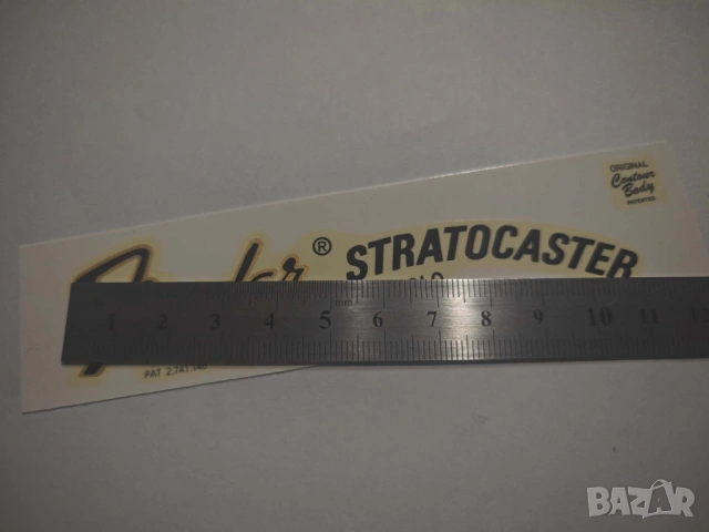 Ваденки Fender Stratocaster 1968/71 (CBS 70's) Custom Shop, снимка 6 - Китари - 53639295