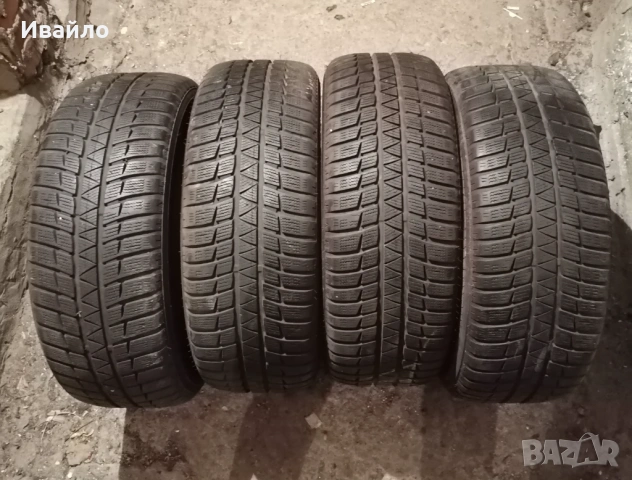 Продавам 4 броя зимни гуми 205.55.16 на 1 сезон дот 2020 Falken 