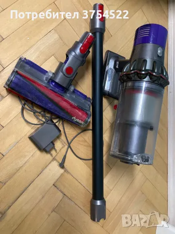 Вертикална прахосмукачка Dyson V10, снимка 11 - Прахосмукачки - 48975460