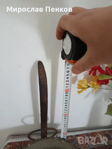 Меден тиган, снимка 3 - Антикварни и старинни предмети - 51715327