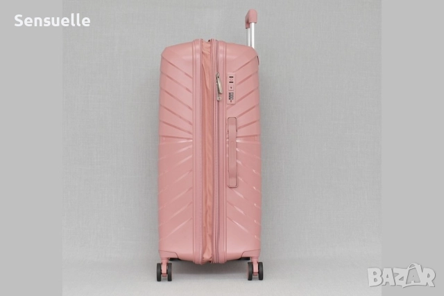 Комплект 3 куфара с колелца, снимка 5 - Куфари - 52679668