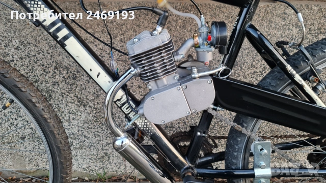 Моторно колело 80куб , снимка 2 - Велосипеди - 53584337