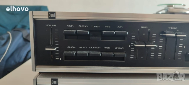 Стерео усилвател, тунер Dual CV121, CT19, снимка 11 - Ресийвъри, усилватели, смесителни пултове - 53256788
