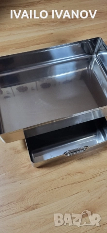 Тави 2бр на Хром Силистра дебела неръждавеика алпака , снимка 3 - Съдове за готвене - 51939799