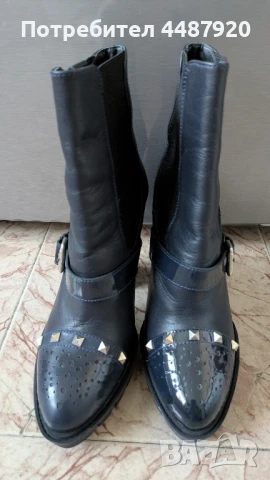 Елегантни дамски боти с висок ток Daris, снимка 9 - Дамски боти - 50587333