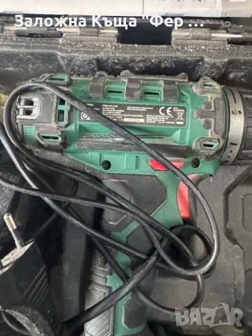 Комплект винтоверт и ъглошлайф Parkside, снимка 4 - Други инструменти - 52321257