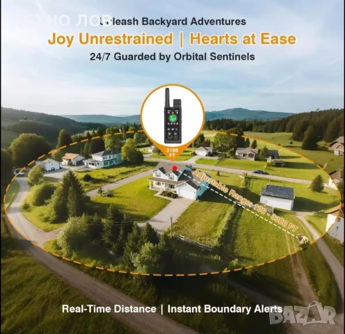 GPS, Електронен нашийник, електронна ограда , снимка 3 - За кучета - 53205881