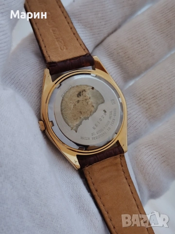 Seiko 5 цвят злато gold, снимка 5 - Мъжки - 53564563