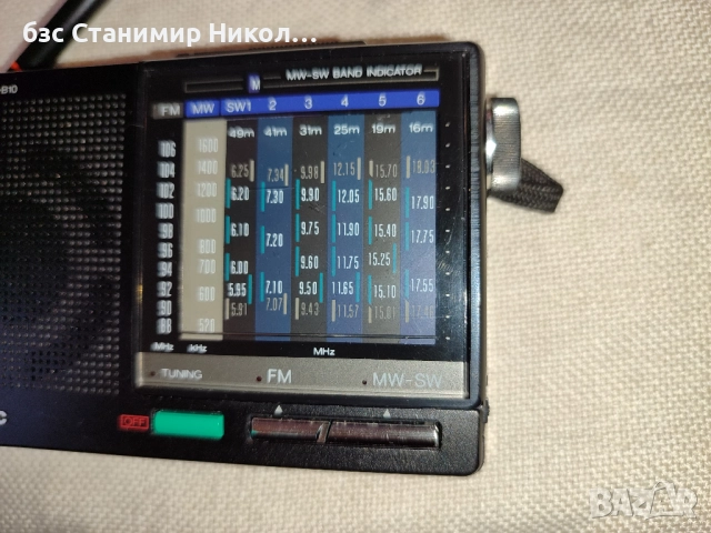 Използвано радио Panasonic RF-B10 FM/SW/MW World Radio и аксесоари за радио Sony ICF и ICF-SW., снимка 13 - Радиокасетофони, транзистори - 52881134