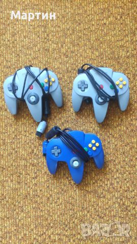 Nintendo 64 джойстици, снимка 1 - Аксесоари - 46114085