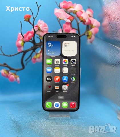 Apple iPhone 15 Pro Max, 256GB, 5G, Blue Titanium  , снимка 2 - Apple iPhone - 54242460