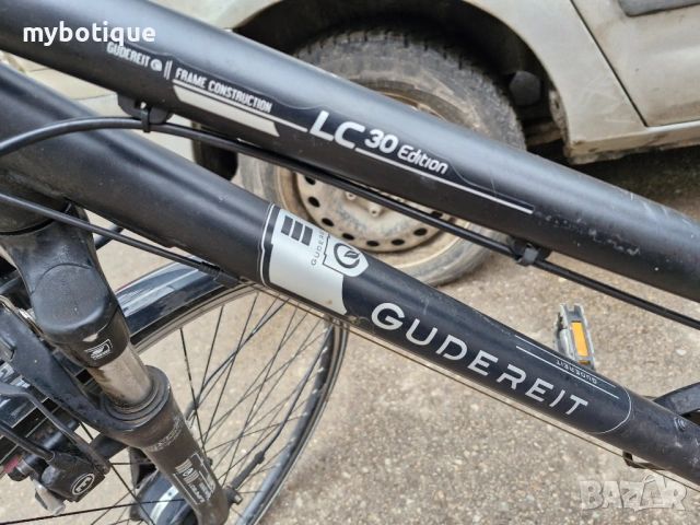 Дамски планински бегач GUDEREIT 28"  алуминиев, снимка 10 - Велосипеди - 53305089