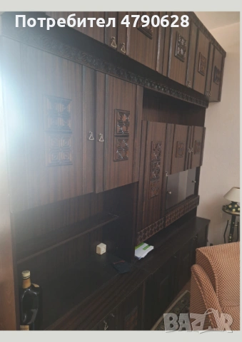 Продавам холна секция в добро състояние – Бургас, снимка 3 - Секции и витрини - 54129014