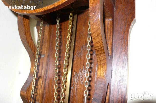 Стенен часовник, снимка 5 - Антикварни и старинни предмети - 53110103