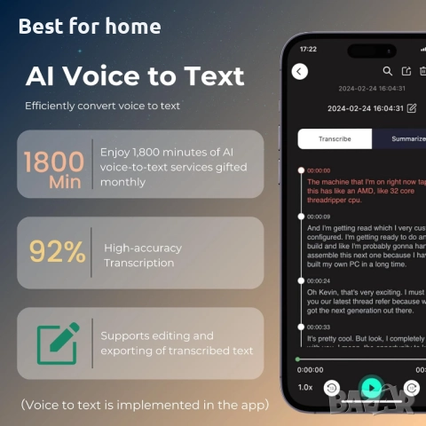 FoCase Note AI гласов рекордер, снимка 3 - Друга електроника - 52367651