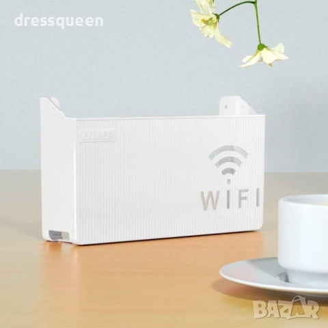 4665 Стилна кутия-органайзер за Wi-Fi рутер Елегантно решение за вашия дом, снимка 4 - Декорация за дома - 53823493