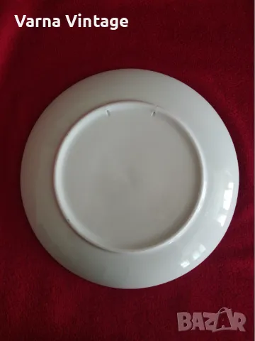 Колекционерска порцеланова чиния Бенидорм ф25,3 см., снимка 4 - Колекции - 50271676