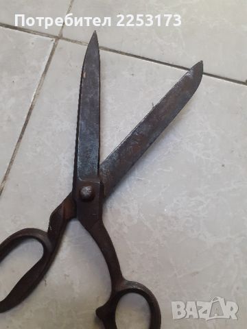 Стара шивашка ножица, снимка 2 - Други инструменти - 45725643