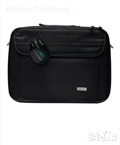Чанта за лаптоп Spacer Fritz, 16", Black