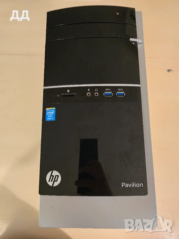 Kомпютър HP 130€ 16GB RAM, 128GB SSD, i7 4770, R7 2GB и монитор 24 AOC, снимка 3 - За дома - 53624993