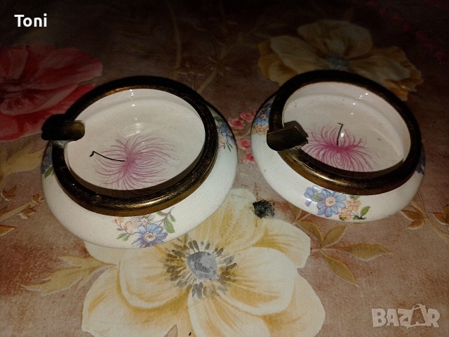 Пепелник винтидж ретро руски пепелник 1970г два броя 