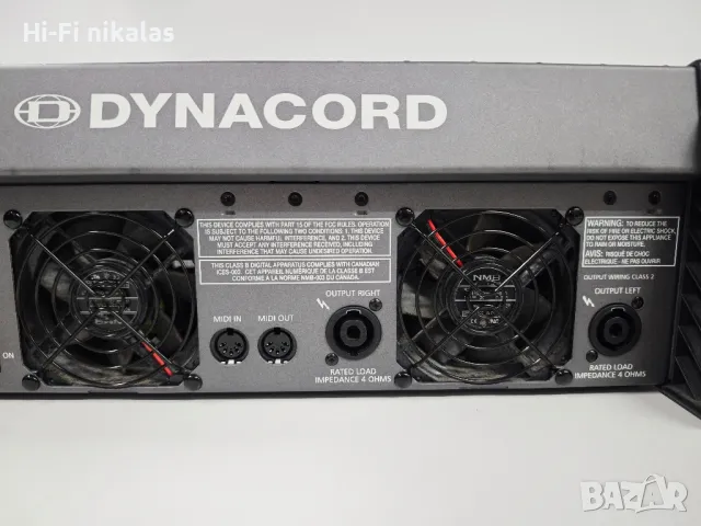  професионален активен мишпулт миксер смесител стъпало DYNACORD PowerMate 600 - 3, снимка 10 - Ресийвъри, усилватели, смесителни пултове - 49098164