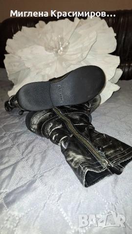 Ботуши в сиво, снимка 2 - Дамски ботуши - 53260480
