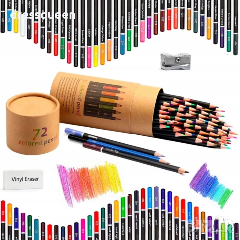 4813 Професионален сет моливи за скициране, 72 части – Включва метална острилка и винилова гума, снимка 6 - Рисуване и оцветяване - 53723137