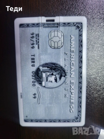 Флашка USB във формата на кредитна карта, снимка 2 - USB Flash памети - 52153400