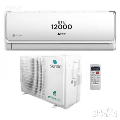 Инверторен климатик SENDO Aris 12000BTU A++, снимка 5 - Климатици - 47141351