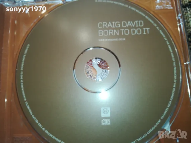 CRAIG DAVID CD 2502251629, снимка 10 - CD дискове - 49272833