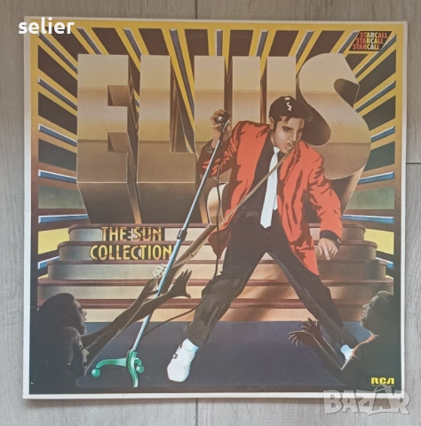 Elvis Presley ‎– The Sun Collection Издание 🇬🇧 UK 1975г Състояние на винила:едната страна е NEAR M