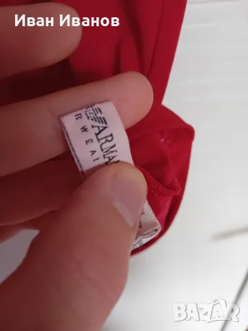Оригинална дамска тениска Armani, снимка 4 - Тениски - 50425331