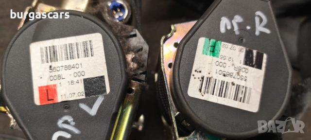 Колан преден ляв десен Audi A4 B6 Avant 2.5TDI - 163 к.с, снимка 2 - Части - 53925617