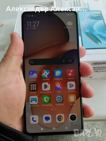 Redmi Note 12pro 5G 256/8+8, снимка 2 - Xiaomi - 53880433