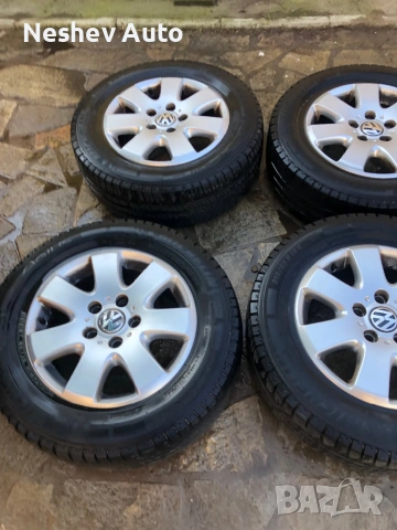4бр. алуминиеви джанти от VW Transporter T5 16 цола., снимка 2 - Гуми и джанти - 53880416