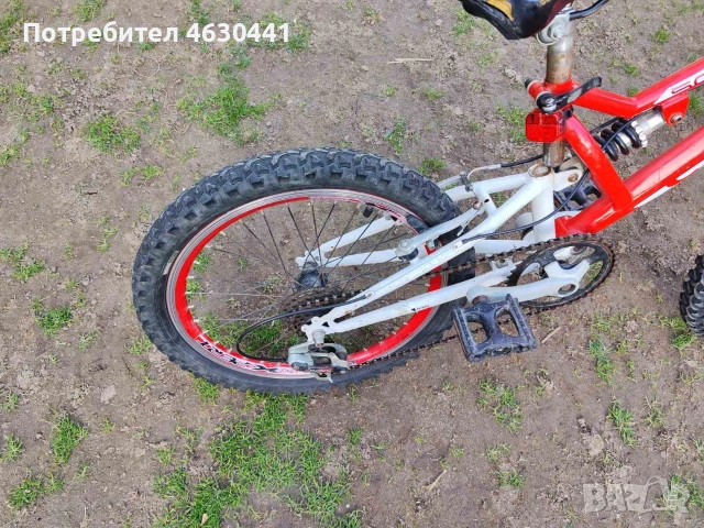 20 Цолов велосипед с заден и преден амортесъор, снимка 4 - Велосипеди - 53774026