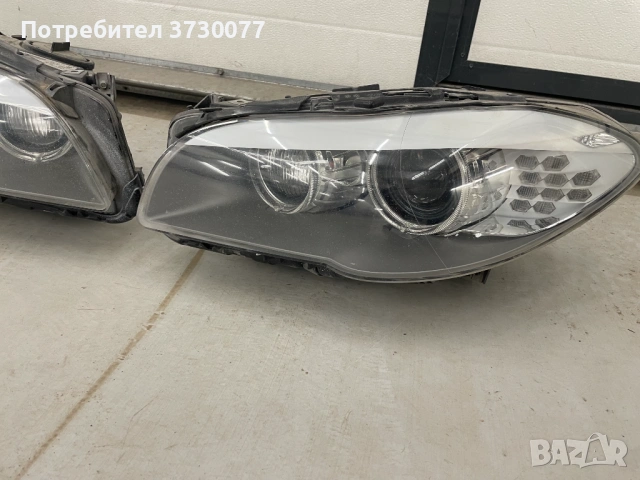 BMW F10 F11 bi xenon adaptive headlights завиващи ксенон фарове, снимка 4 - Части - 53184105