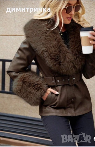 яке естествена кожа Л-ХЛ, снимка 2 - Якета - 52198137