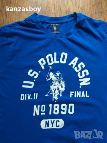 u.s. polo assn - страхотна мъжка тениска ХС