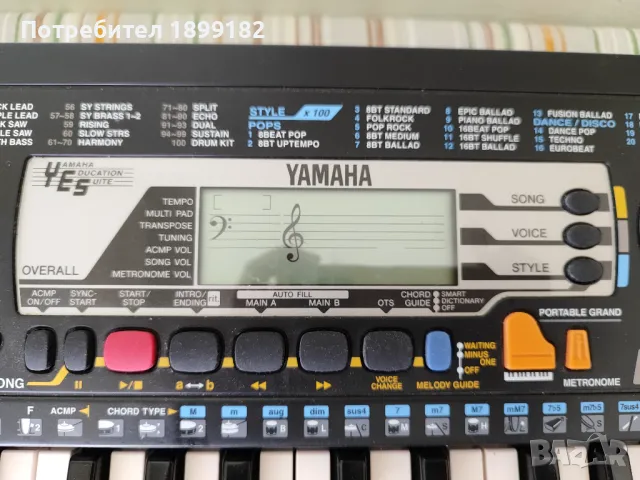 Синтезатор йоника Yamaha PSR-79, снимка 2 - Синтезатори - 46870891