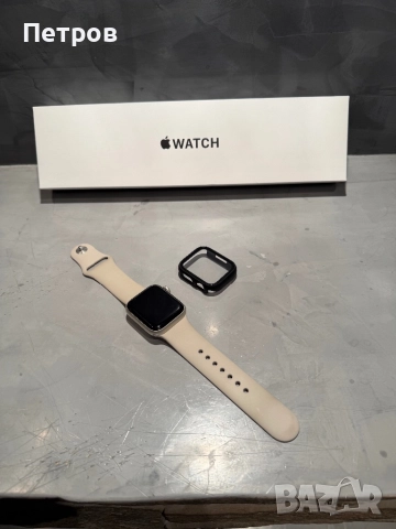 Apple Watch SE 2 gen 40mm  Starlight + подаръци, снимка 6 - Смарт гривни - 52665427