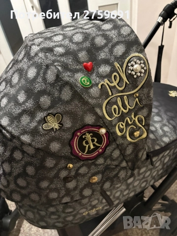  Детска количка Cybex Priam Rebellious, снимка 11 - Детски колички - 54146764