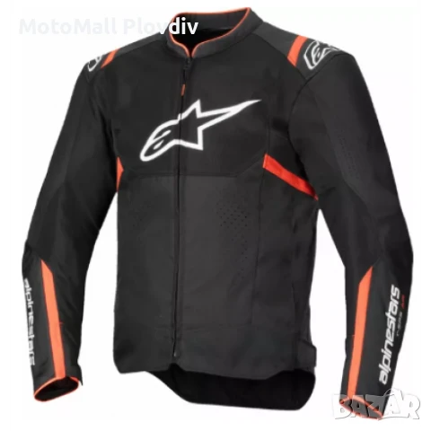 Текстилно мото яке ALPINESTARS T-SPS AIR V2 BLK/WHT/RED FLUO, снимка 8 - Аксесоари и консумативи - 50903774