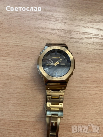 Часовник Casio G-Shock GM-B2100GD-9AER Gold Solar, снимка 8 - Мъжки - 52501026