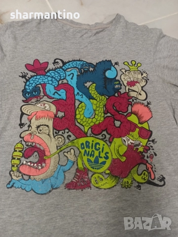 Adidas Originals тениска L - 9 лв, снимка 4 - Тениски - 51635054